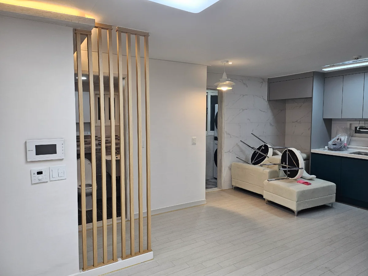 아파트 도배 시공 전후 사진