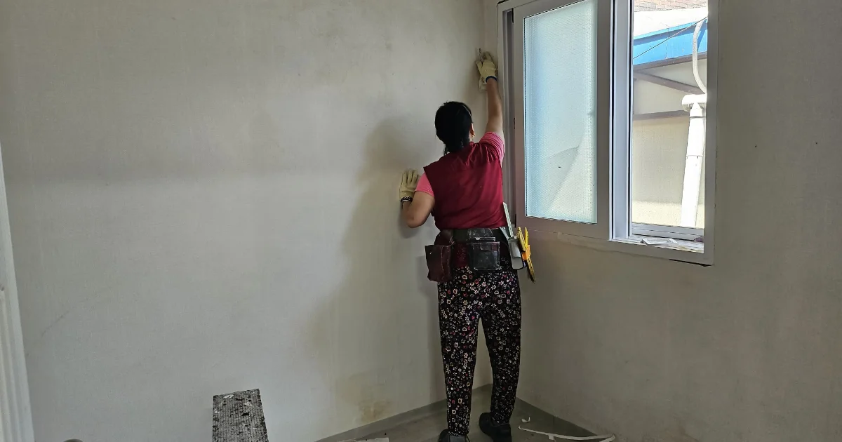 구로구 하안동 빌라 14평 도배 시공 후기｜전후 사진·비용·과정 총정리